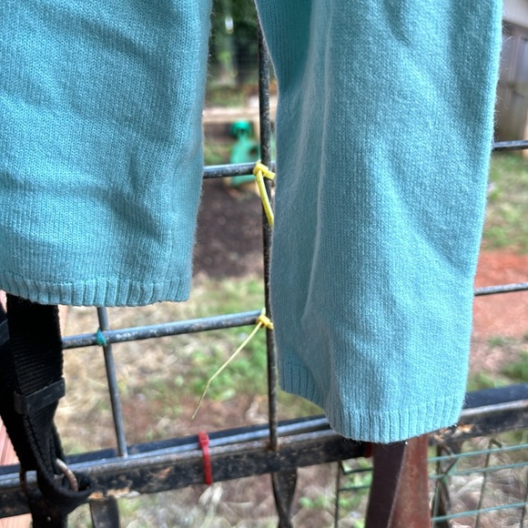 Kim Rogers Crew Neck Blue Long Sleeves Acrylic Sweater Ribbed Women’s Large L - Picture 4 of 15